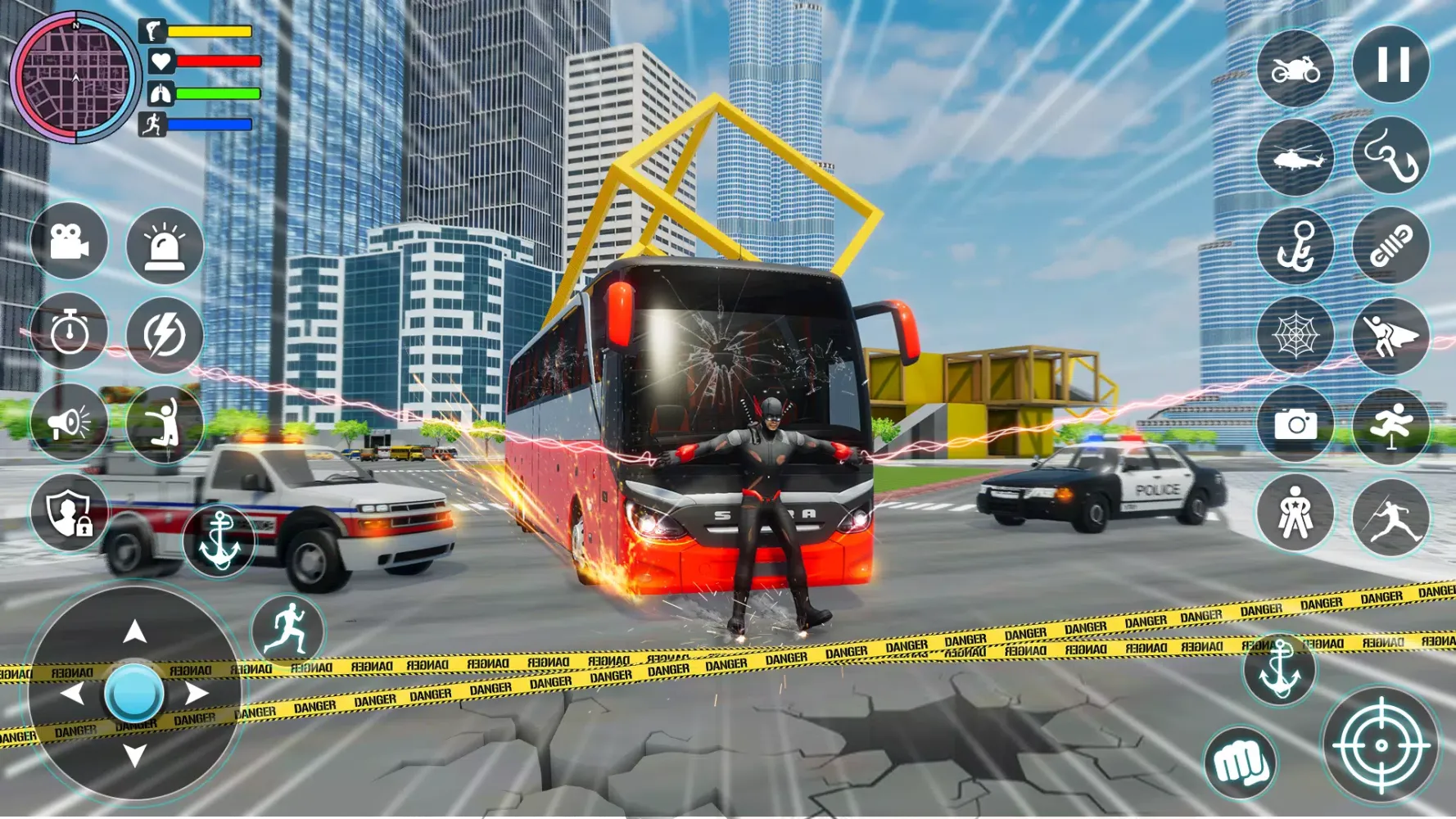 Zrzuty ekranu Rope Hero: Spider Games