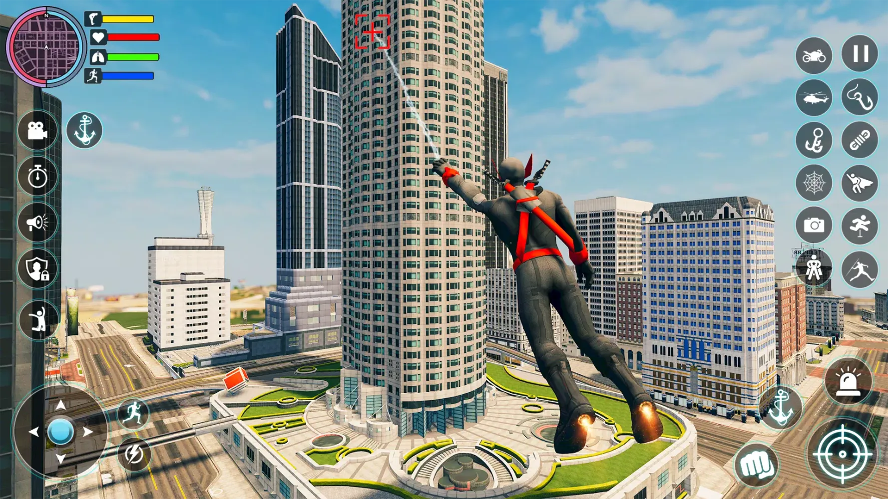 Zrzuty ekranu Rope Hero: Spider Games