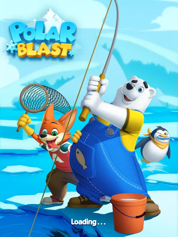 ภาพหน้าจอของ Polar Blast Pop iPad 