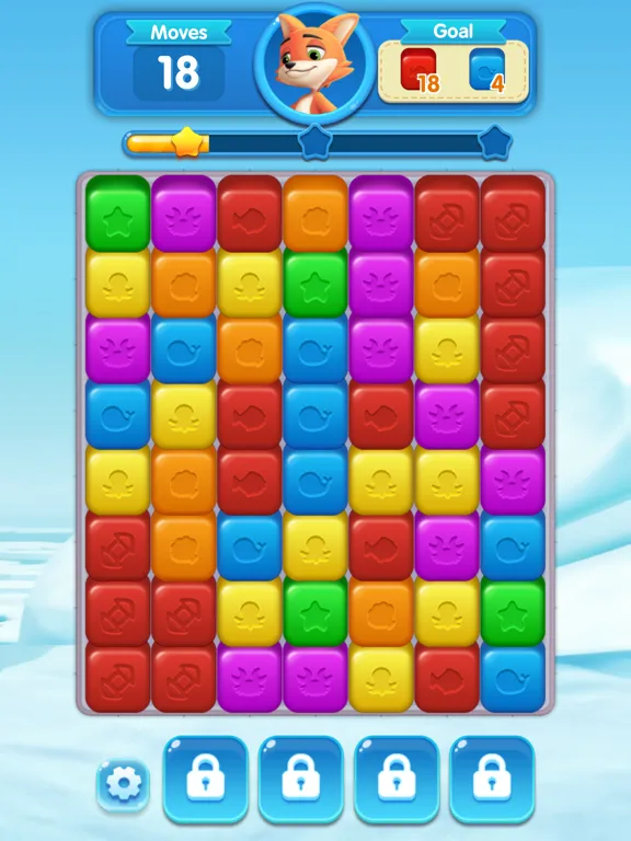 ภาพหน้าจอของ Polar Blast Pop iPad 