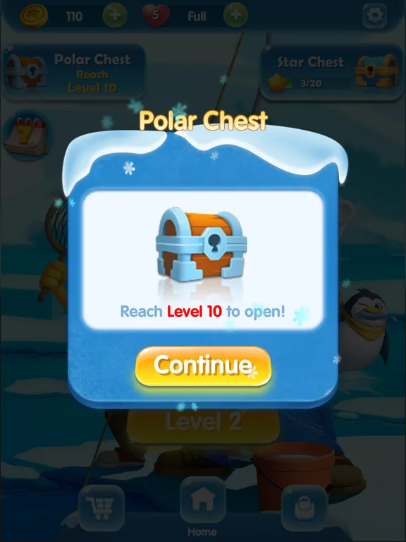 ภาพหน้าจอของ Polar Blast Pop iPad 