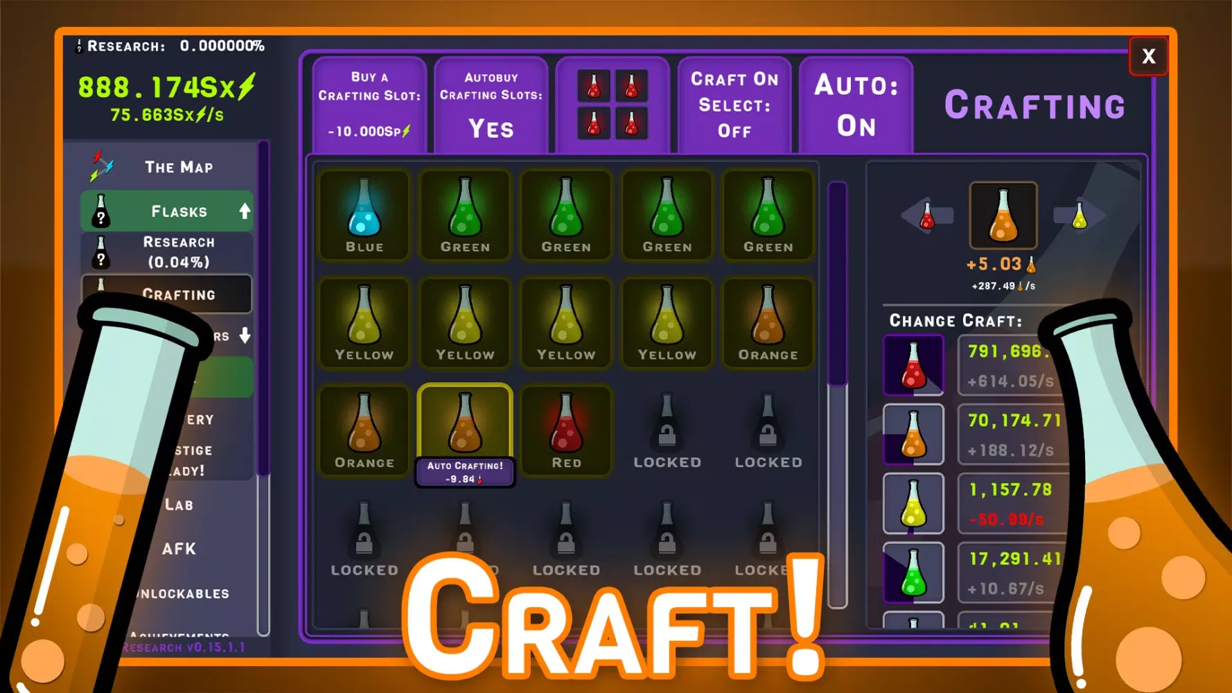 Idle Research Screenshots