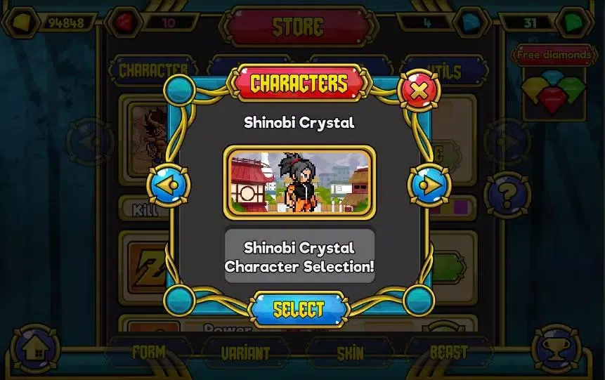 Anime Crystal Screenshots