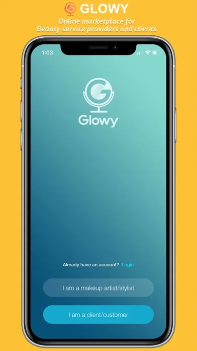 Captures d'écran de Glowy: Book Beauty Services