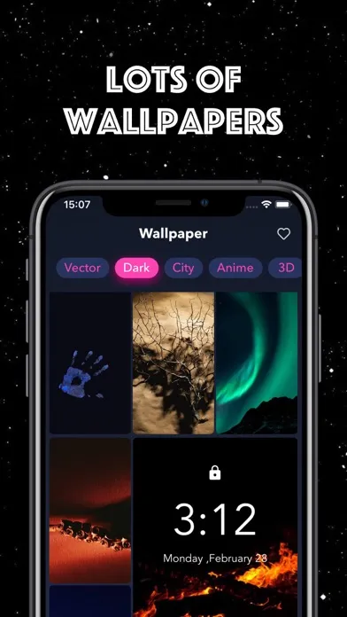 Cube Widget: Wallpaper & Icons スクリーンショット