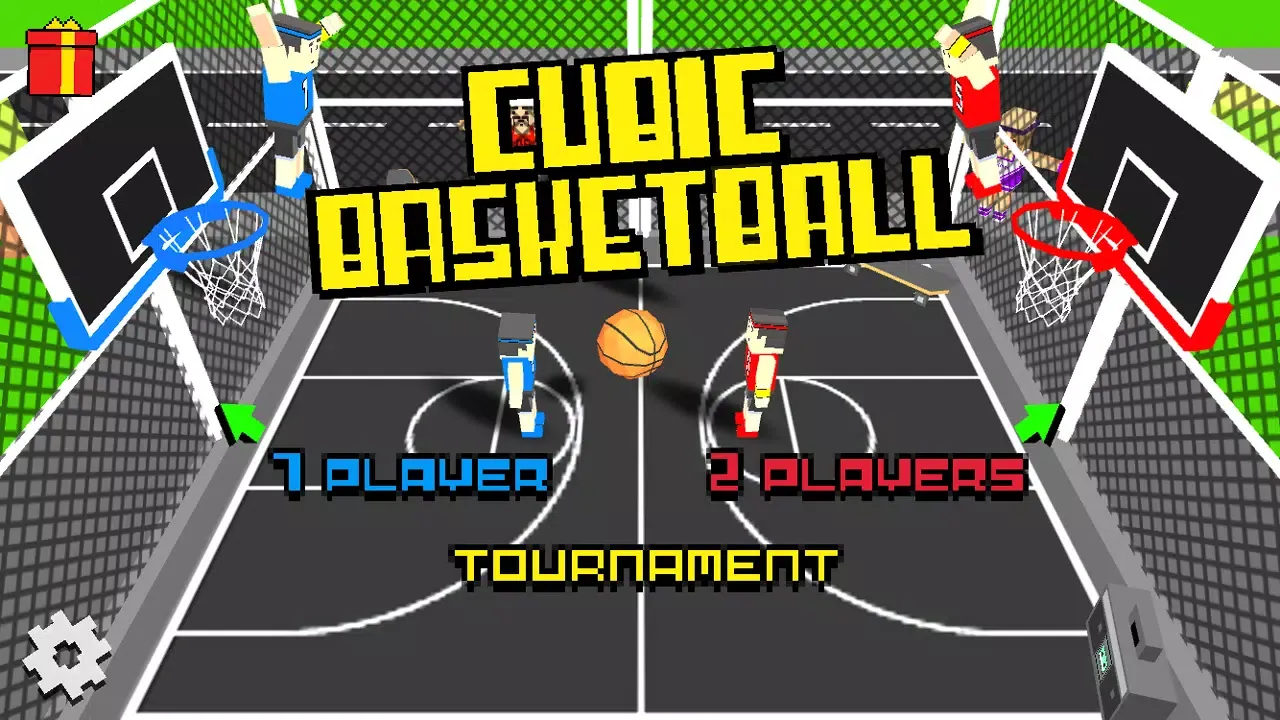 Capturas de tela do Cubic Basketball 3D