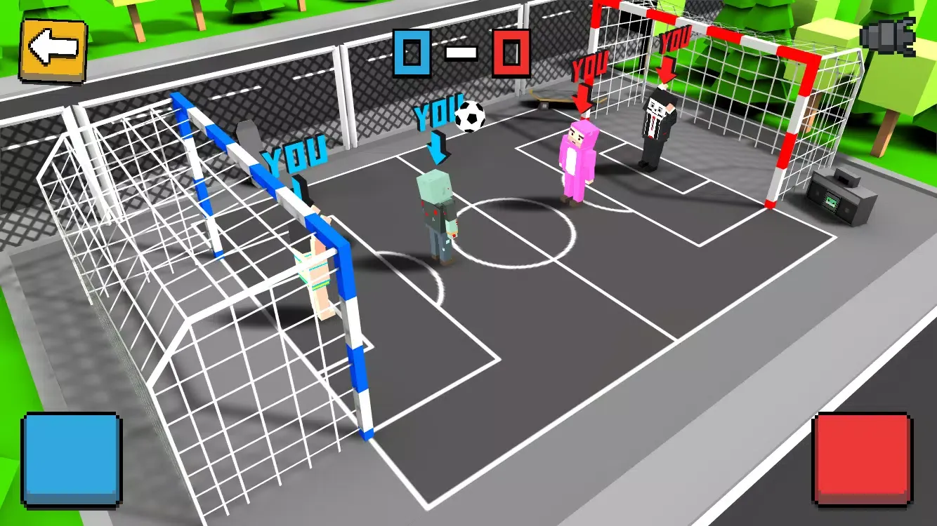 Cubic Street Soccer 3D應用截圖
