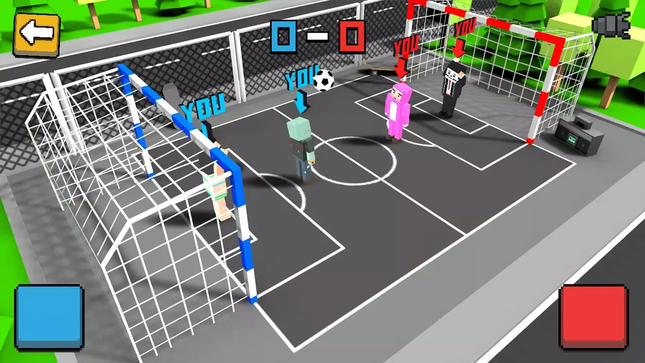 Cubic Street Soccer 3D應用截圖