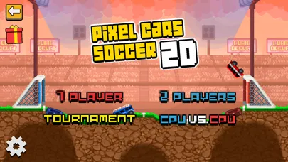 Captures d'écran de Pixel Cars. Soccer