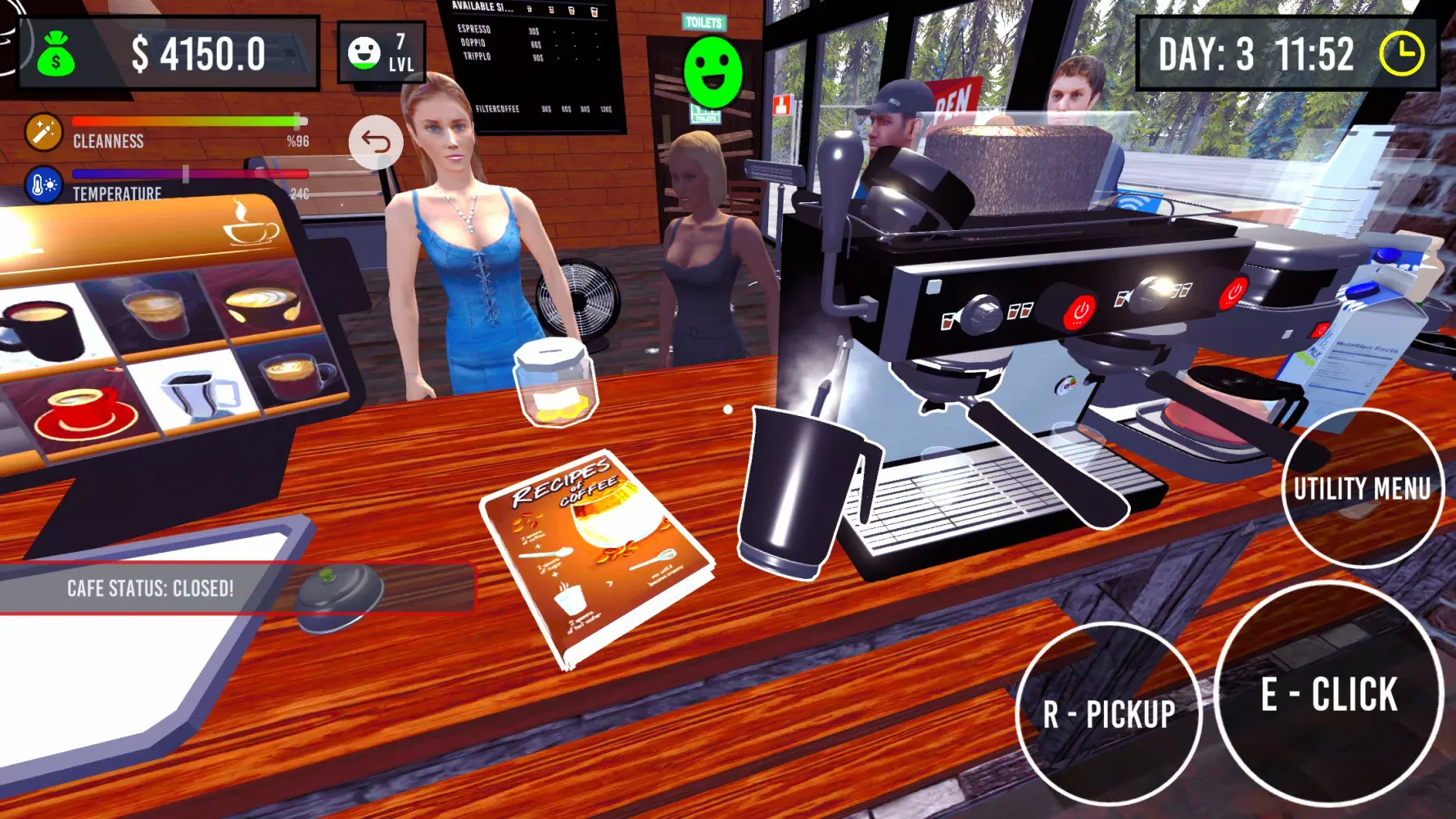 Barista Simulator स्क्रीनशॉट