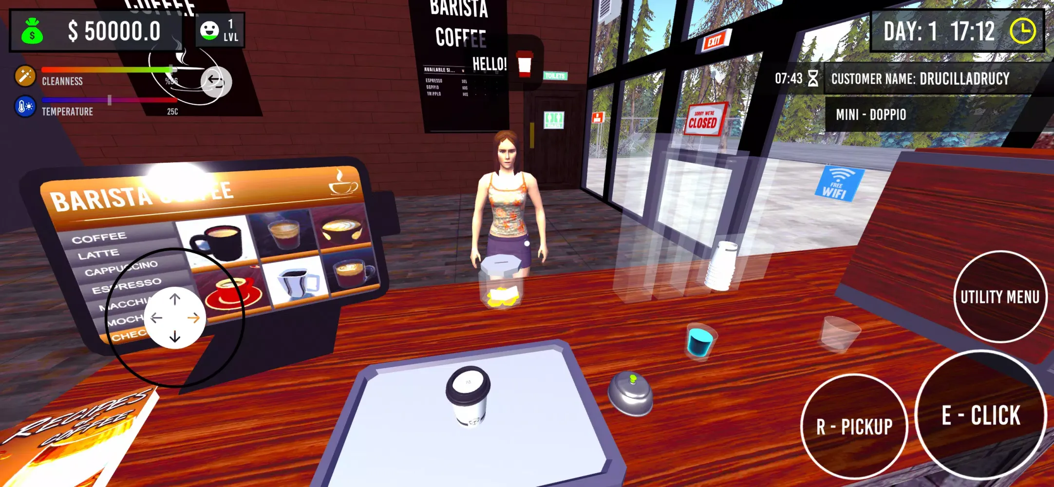 Barista Simulator स्क्रीनशॉट