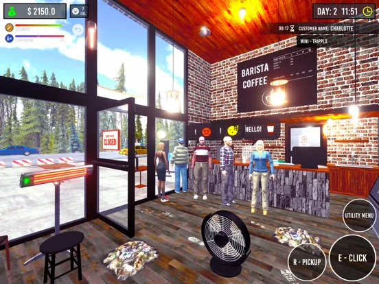Barista Simulator iPad  سکرین شاٹس