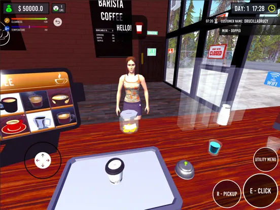 Barista Simulator iPad  سکرین شاٹس