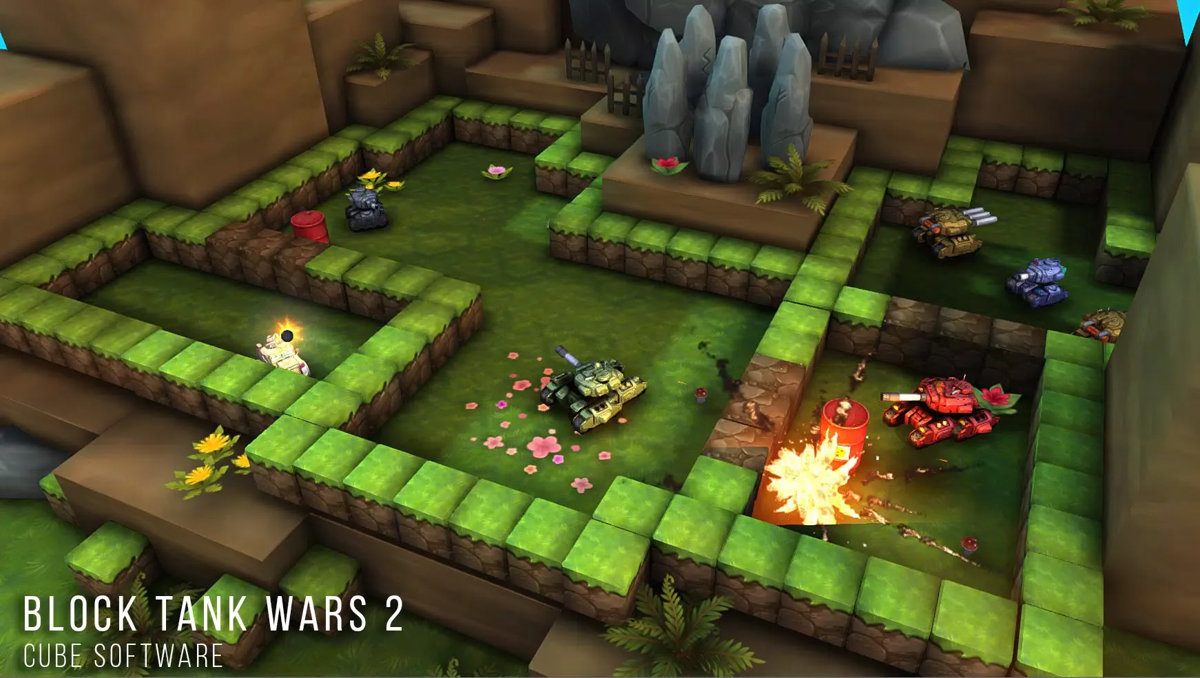 Block Tank Wars 2 Screenshots