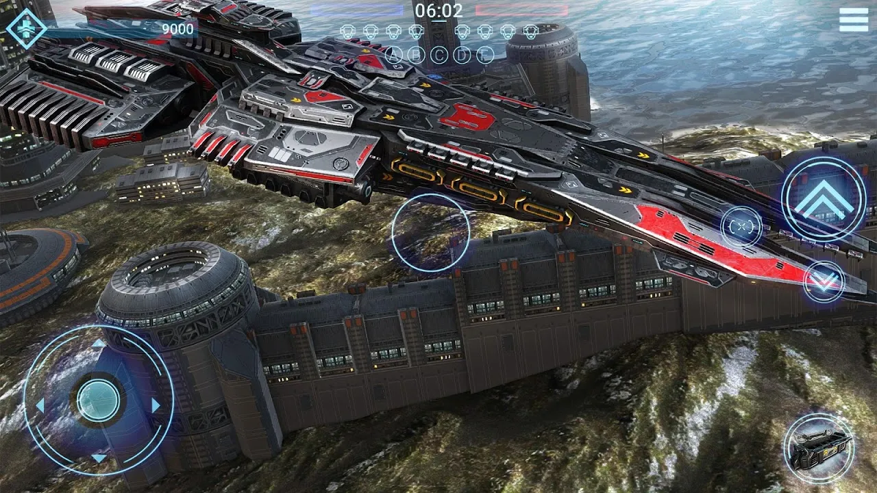 Capturas de tela do Space Armada