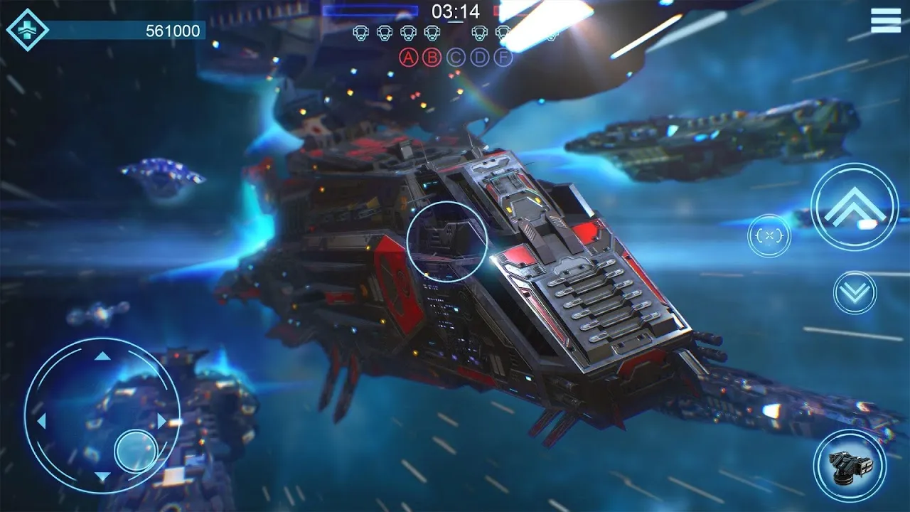 Capturas de tela do Space Armada