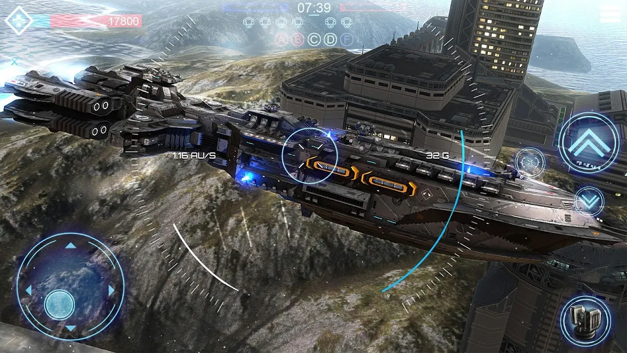 Capturas de tela do Space Armada