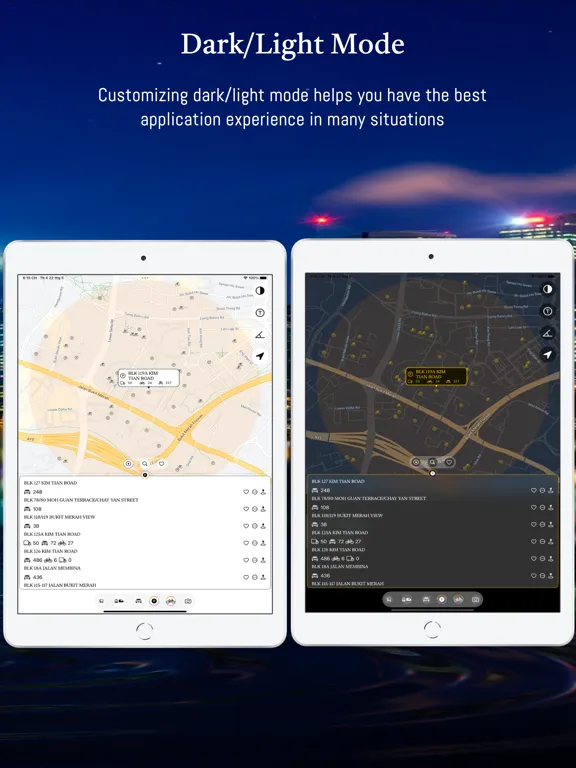 Tangkapan layar SinTraffic iPad 