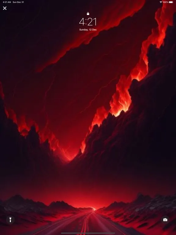 تصاویر Aesthetic colors wallpapers iPad 