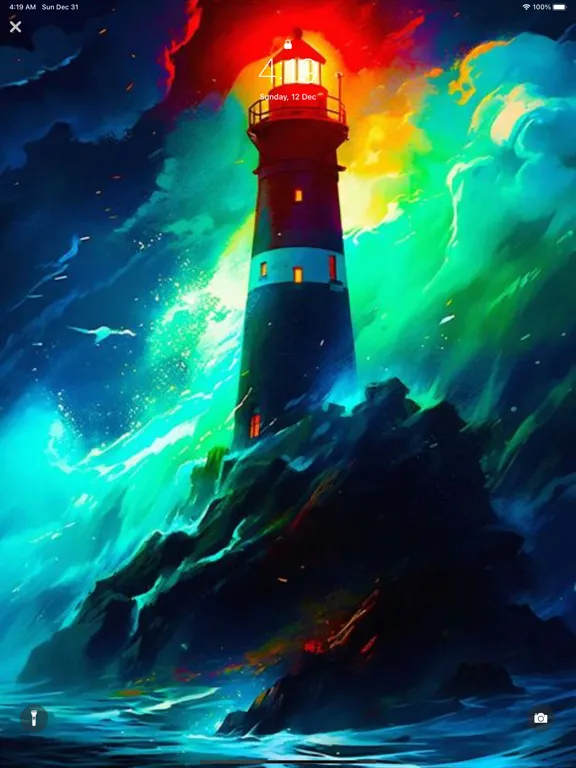 تصاویر Aesthetic colors wallpapers iPad 
