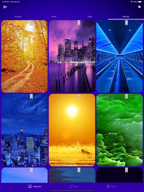 تصاویر Aesthetic colors wallpapers iPad 