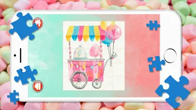 Screenshot di Cute Candy Sweet & Jelly Jigsaw Puzzle