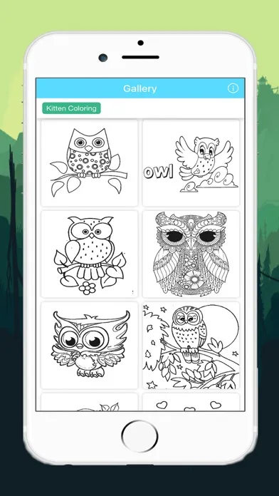 Cute Owl Coloring Drawing Pages for Kid Screenshots