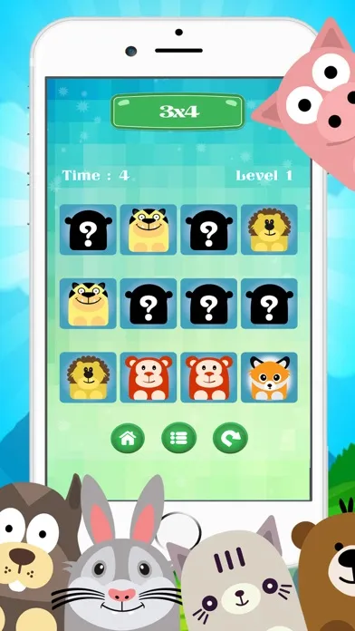 Capturas de pantalla de Cute Pet Animal Find The Pairs kid