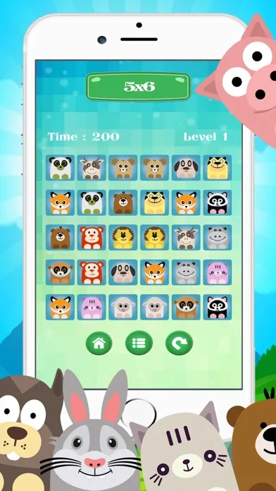 Capturas de pantalla de Cute Pet Animal Find The Pairs kid