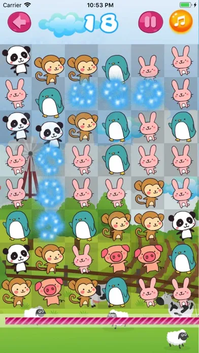 Cute Animal Match3 Crash Fun স্ক্রিনশট