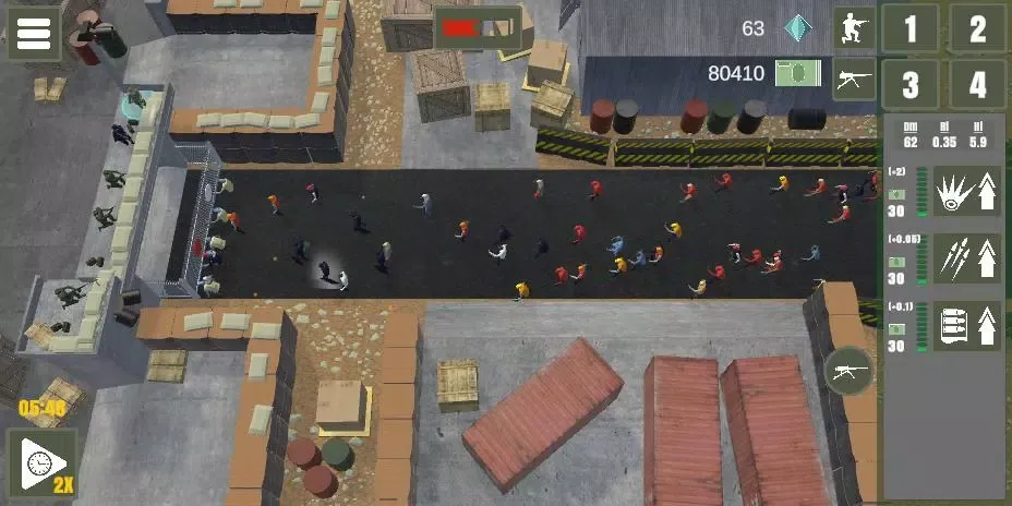 Army VS Zombies - Idle Defense 스크린샷