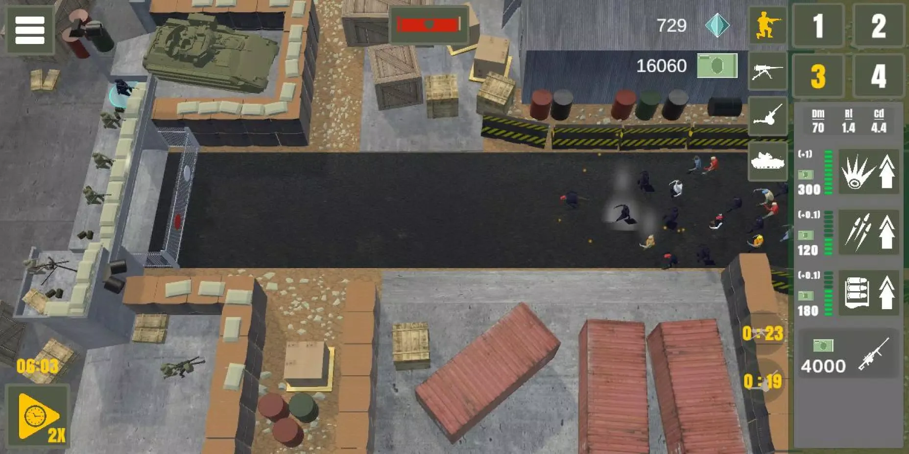 Army VS Zombies - Idle Defense 스크린샷