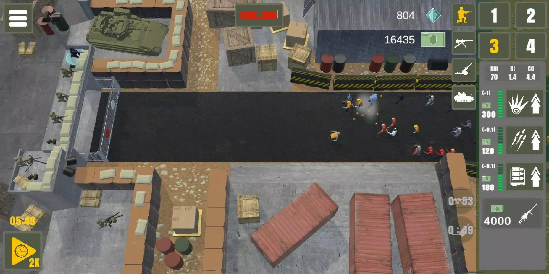 Army VS Zombies - Idle Defense 스크린샷