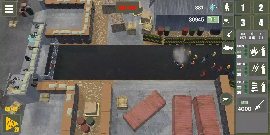 Army VS Zombies - Idle Defense 스크린샷