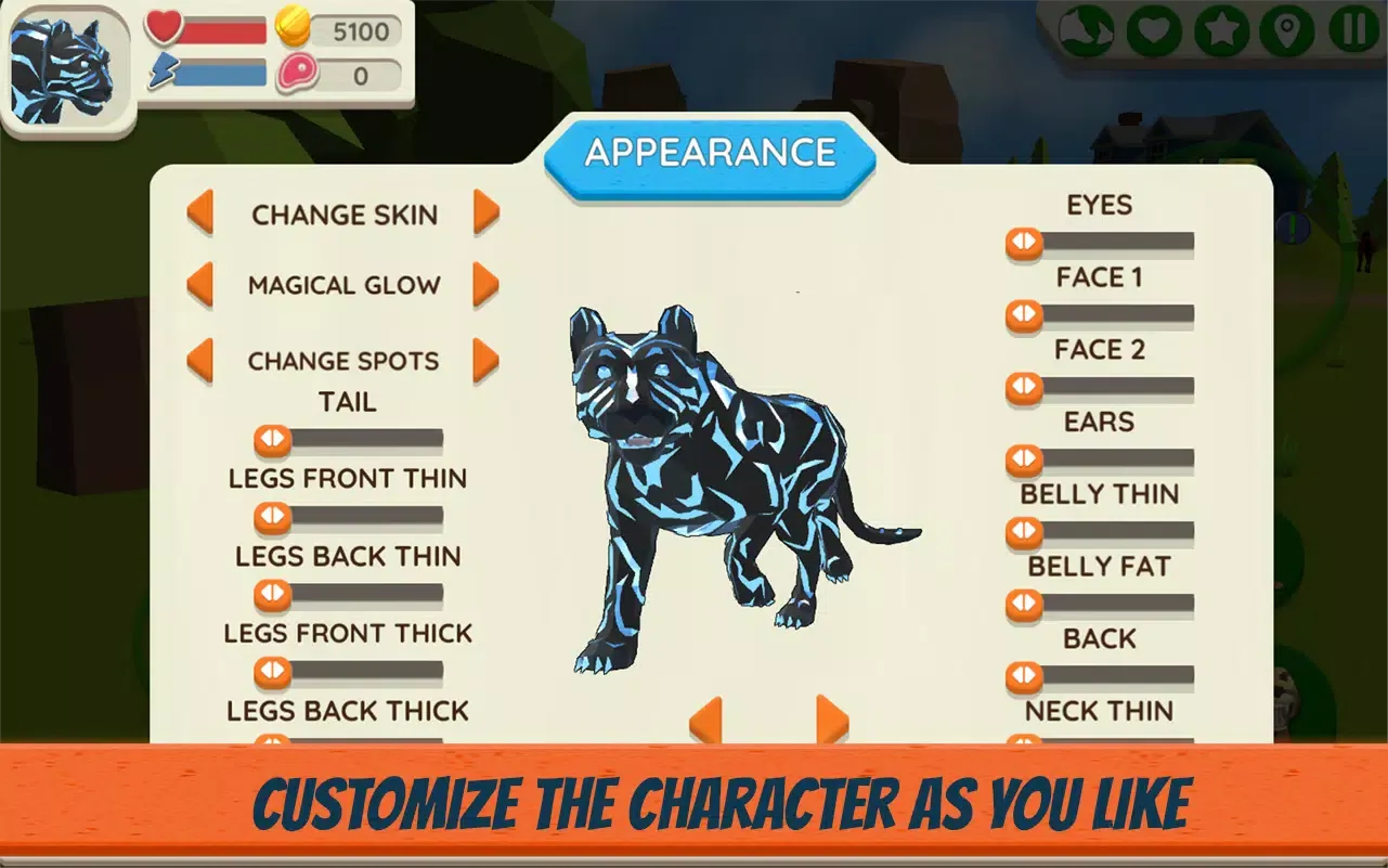 Cougar Simulator: Big Cats スクリーンショット