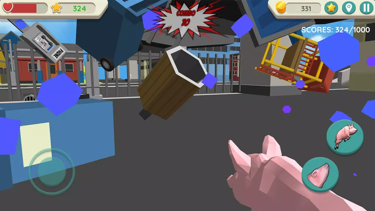 Capturas de pantalla de Crazy Pig Simulator