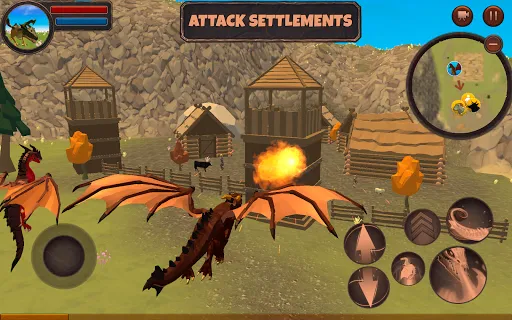 Dragon Simulator 3D 스크린샷