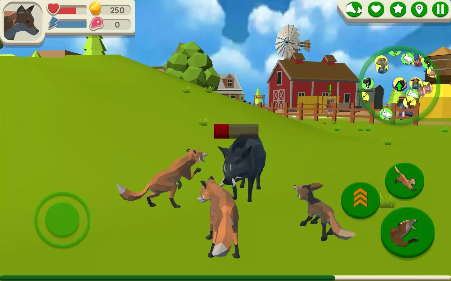 Fox Family - Animal Simulator Screenshots
