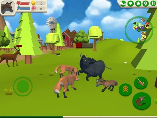Capturas de tela do Fox Family - Animal Simulator iPad 