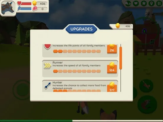 Capturas de tela do Fox Family - Animal Simulator iPad 