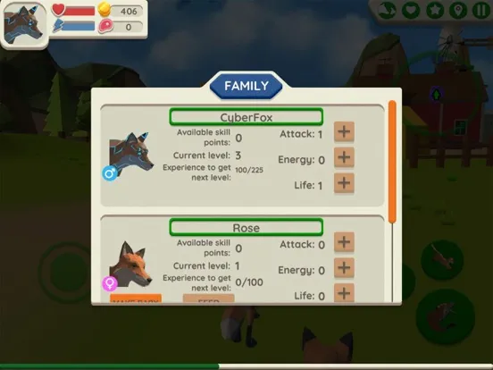 Capturas de tela do Fox Family - Animal Simulator iPad 