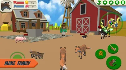 Capturas de tela do Fox Family - Animal Simulator