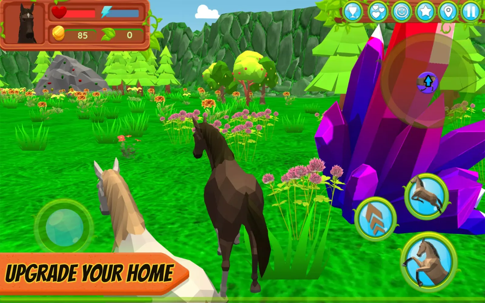 Tangkapan skrin Horse Family: Animal Simulator