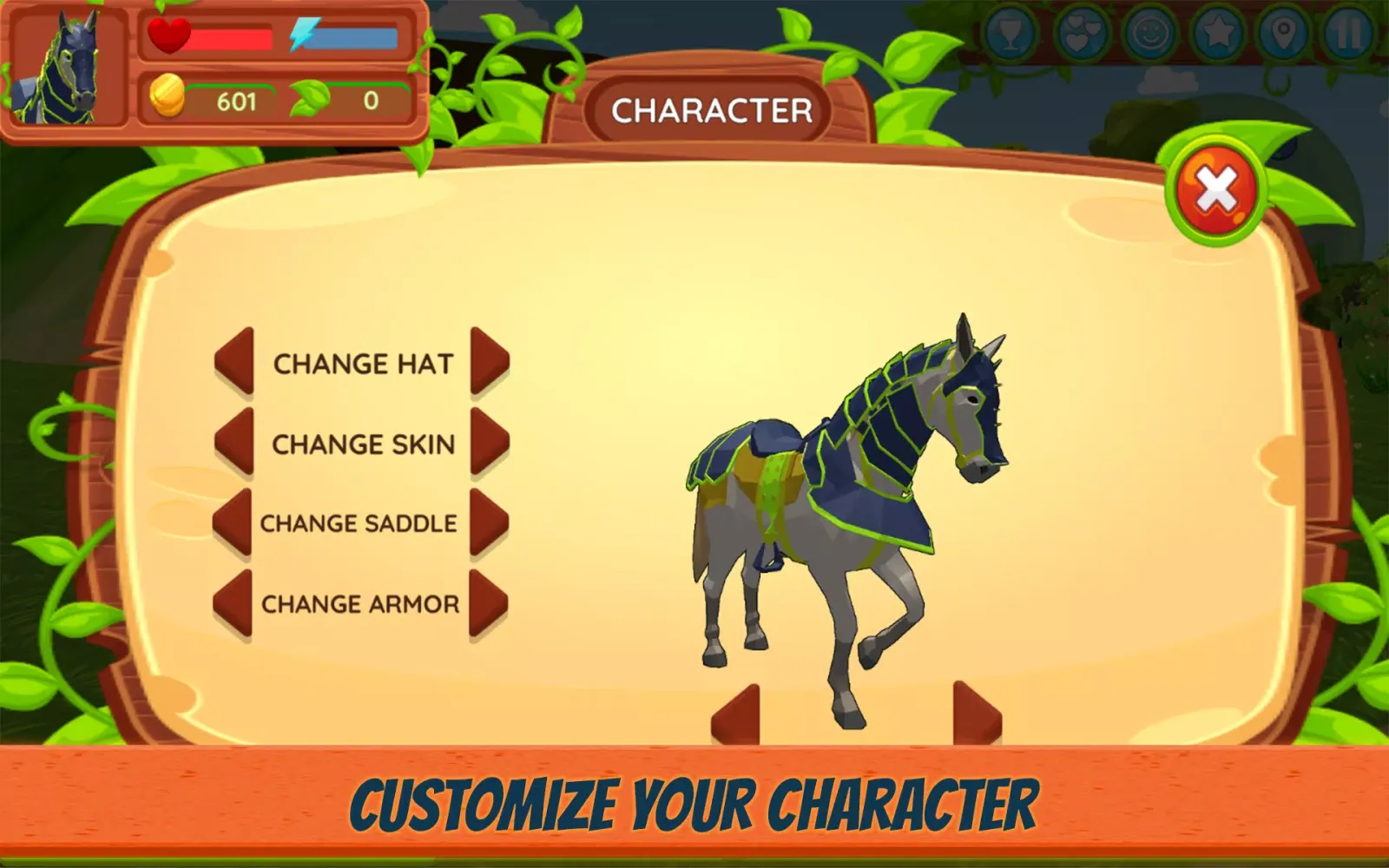 Tangkapan skrin Horse Family: Animal Simulator