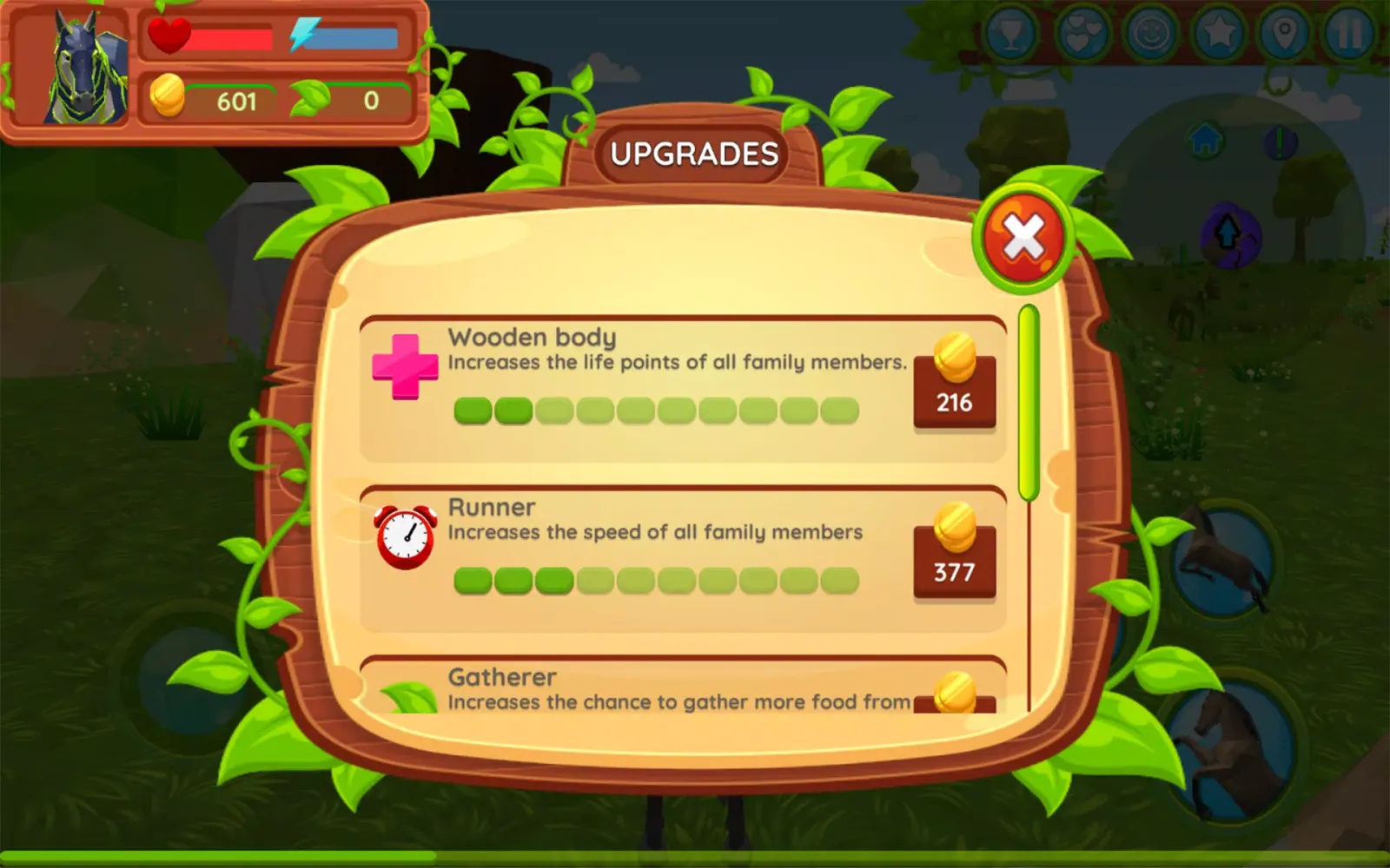 Tangkapan skrin Horse Family: Animal Simulator