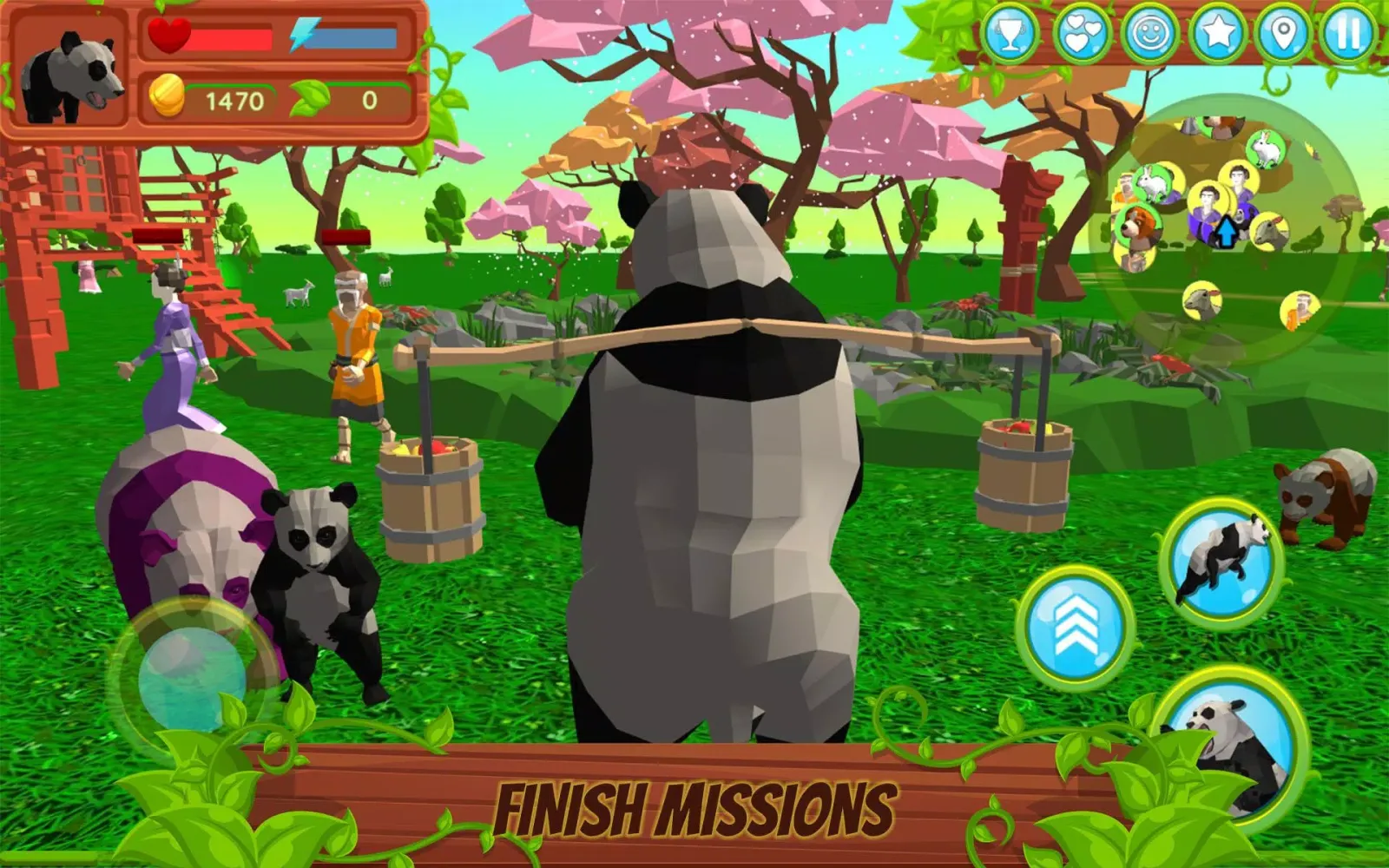 Panda Simulator 3D Animal Game Screenshots