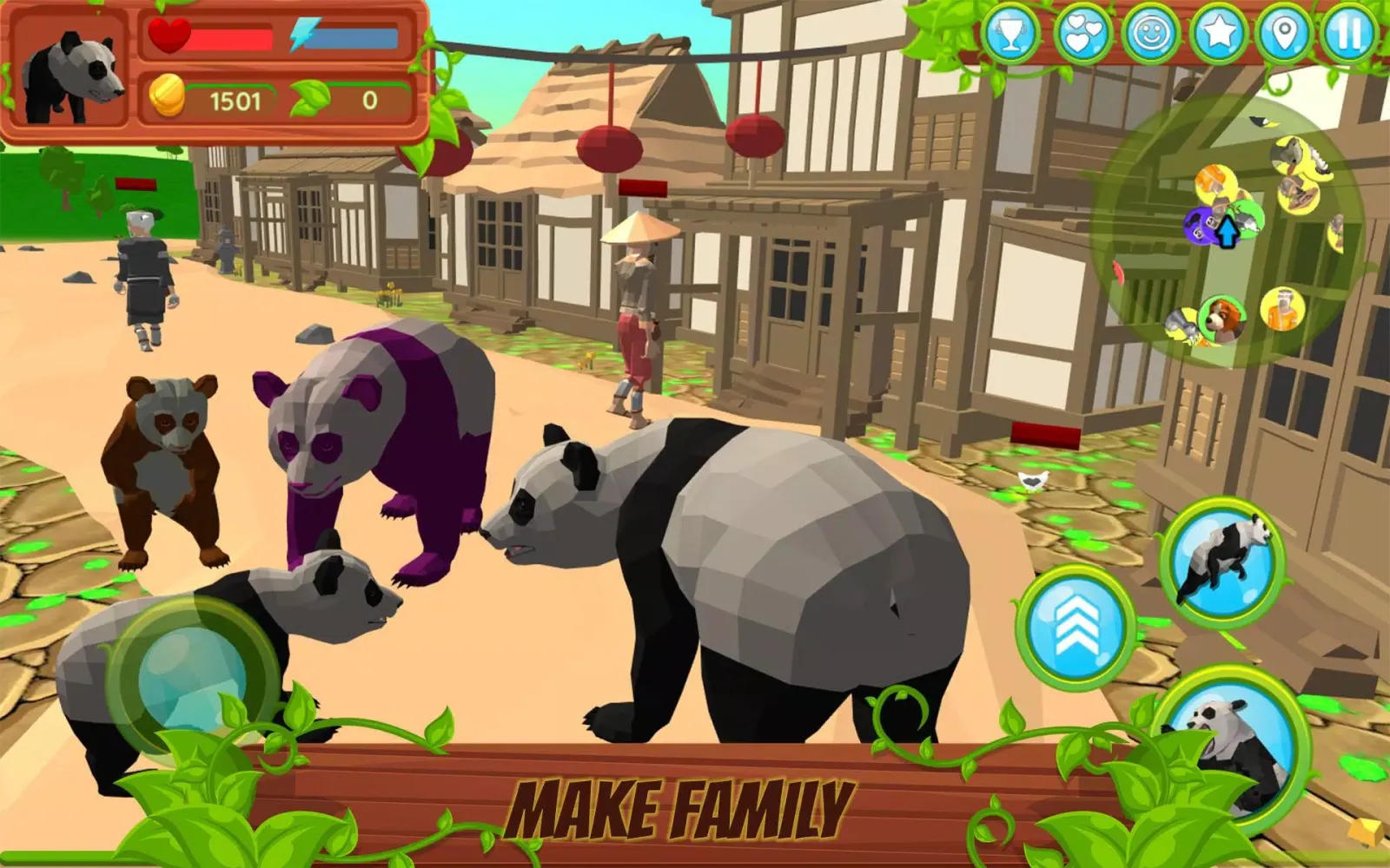 Panda Simulator 3D Animal Game Screenshots