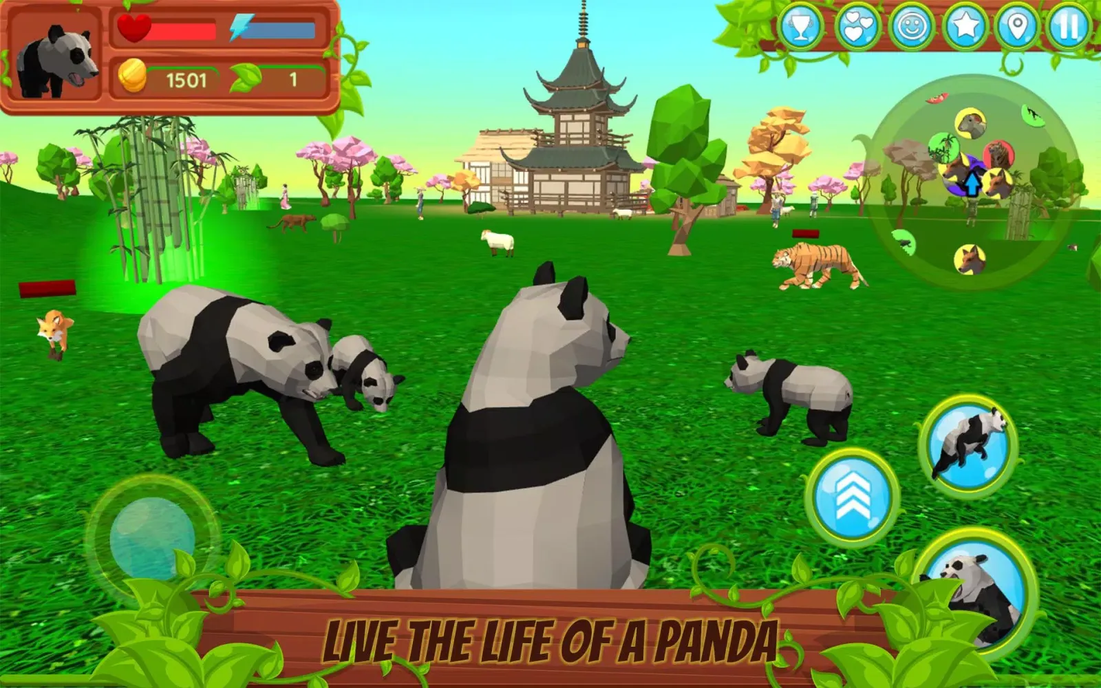 Panda Simulator 3D Animal Game Screenshots