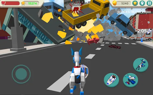 Robot Dog City Simulator 스크린샷