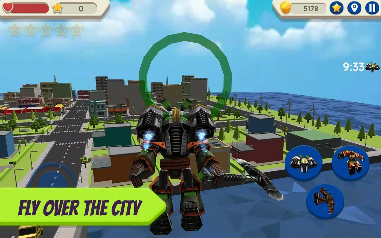 Robot Hero: City Simulator 3D应用截图